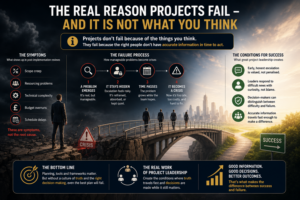 THE REAL REASON PROJECTS FAIL – AND IT IS NOT WHAT YOU THINK