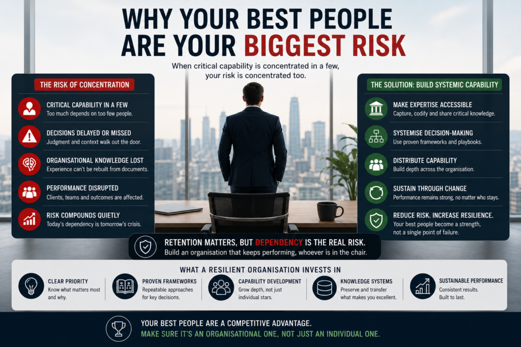 WHY YOUR BEST PEOPLE ARE YOUR BIGGEST RISK